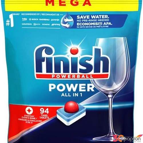 Mosogatógéptabletta Finish Power All in One 94 db