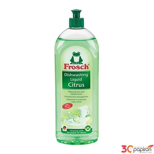 Mosogatószer 750ml FROSCH brillant citrus KHT436