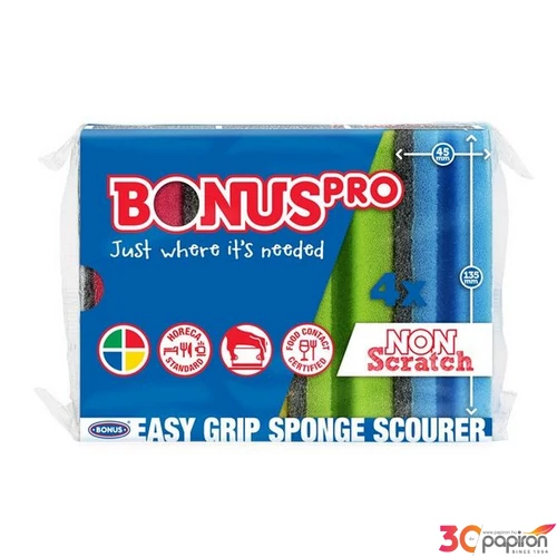 Mosogatószivacs formázott 4db BONUS 