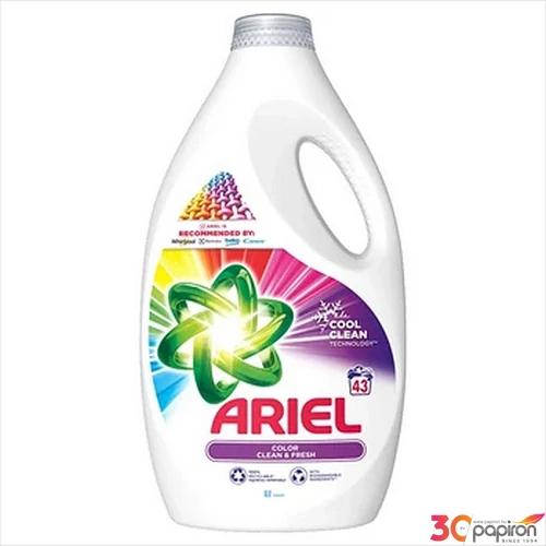 Mosógél aktív Ariel 2,15l /43/mosás színes ruhákhoz KHT 
