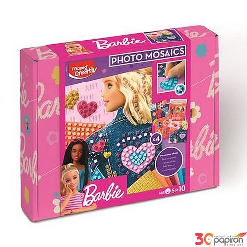 Mozaikos képkészítő készlet MAPED CREATIV Barbie