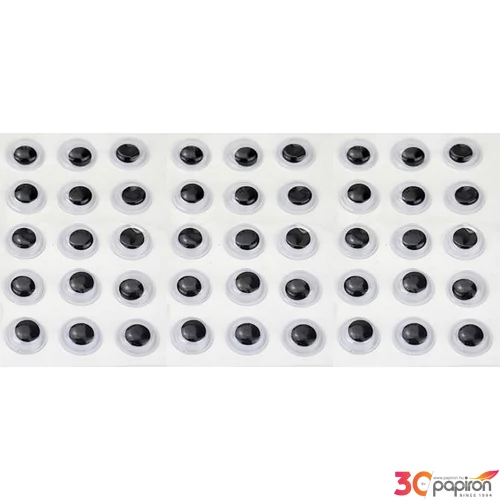 Mozgószem öntapadós 1, 2cm-es, CRL7341(45db/levél)