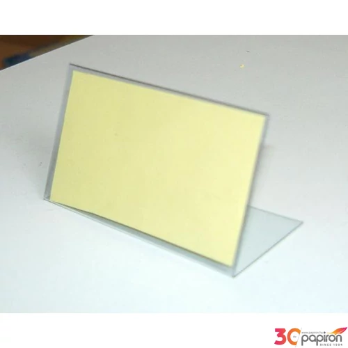 Műanyag árjelző talpas 8,2 x 4,3 cm műanyag
