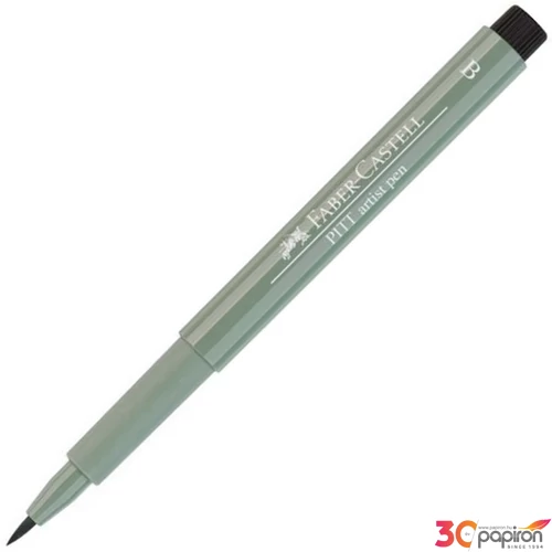 Faber-Castell művész filctoll Pitt tintás -B- föld zöld AG-Pitt 167572