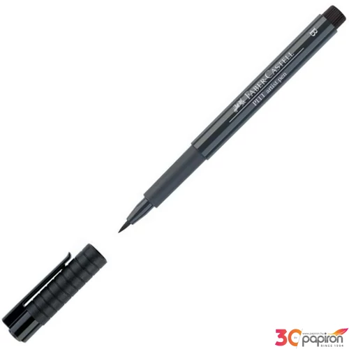 Faber-Castell művész filctoll Pitt tintás -B- hideg sötétszürke AG-Pitt 167435