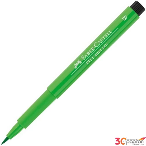 Faber-Castell művész filctoll Pitt tintás -B- lombzöld AG-Pitt 167412