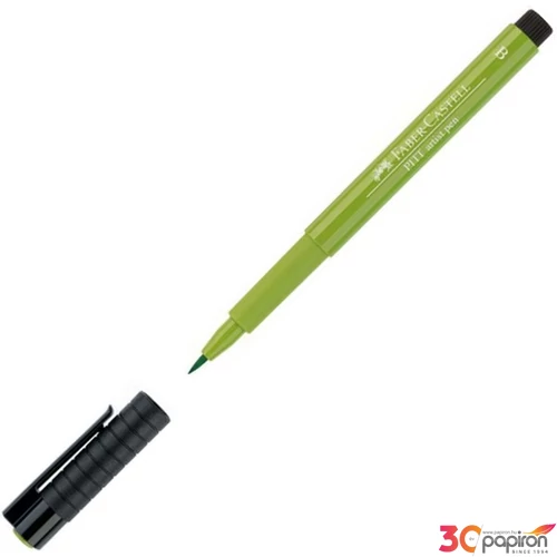 Faber-Castell művész filctoll Pitt tintás -B- május zöld AG-Pitt 167470