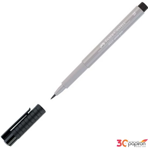 Faber-Castell művész filctoll Pitt tintás -B- meleg világosszürke AG-Pitt 167472
