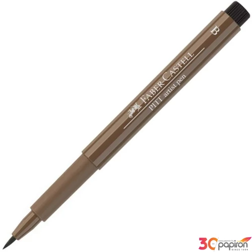 Faber-Castell művész filctoll Pitt tintás -B- nugát AG-Pitt 167578