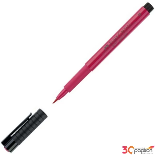 Faber-Castell művész filctoll Pitt tintás -B- piros AG-Pitt 167427