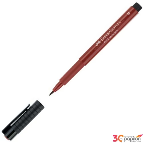 Faber-Castell művész filctoll Pitt tintás -B- sötétbarna AG-Pitt 167492