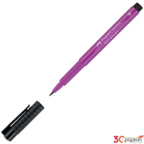 Faber-Castell művész filctoll Pitt tintás -B- sötétlila AG-Pitt 167434