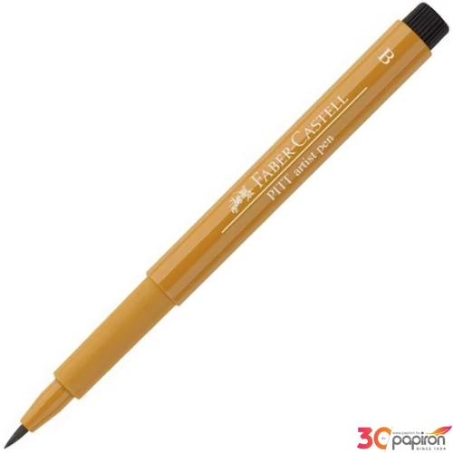 Faber-Castell művész filctoll Pitt tintás -B- világosarany AG-Pitt 167468