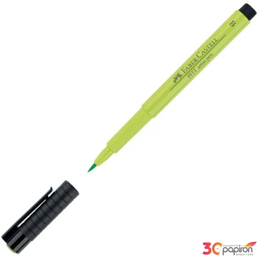 Faber-Castell művész filctoll Pitt tintás -B- világoszöld AG-Pitt 167471