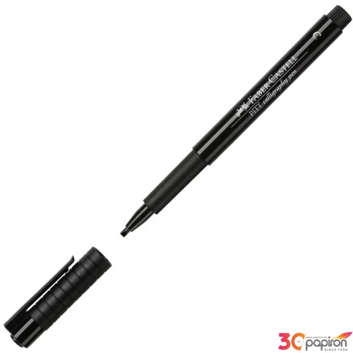 Faber-Castell művész filctoll Pitt tintás -C- fekete AG-Pitt 167599