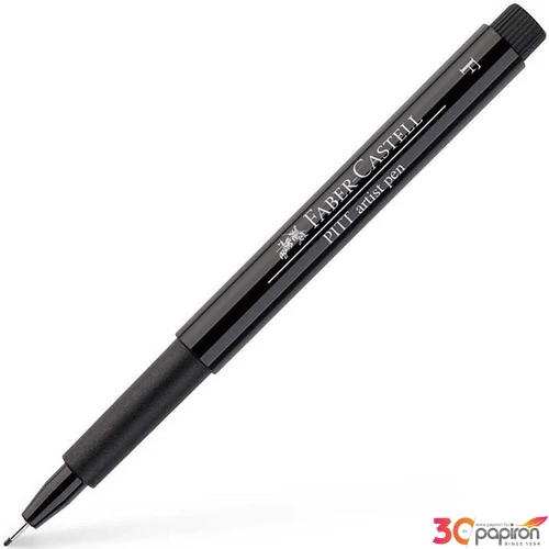 Faber-Castell művész filctoll Pitt tintás -F- fekete AG-Pitt 167299