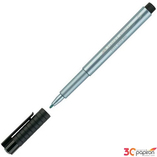 Faber-Castell művész filctoll Pitt tintás -1,5- metálkék AG-Pitt 167392