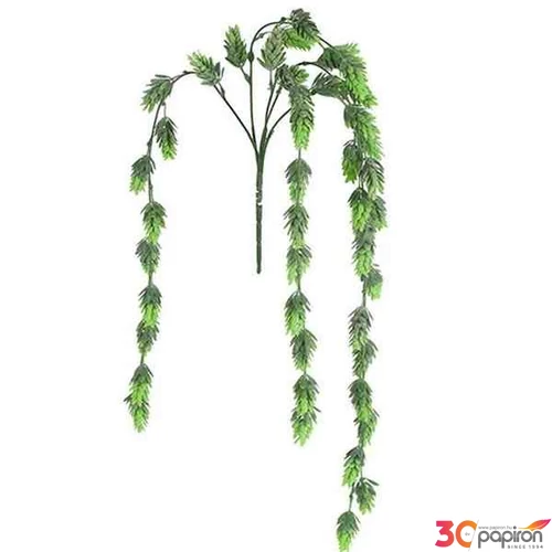 Selyemvirág - művirág komló Humulus Lupulus rd green 75cm Holland SDDST53