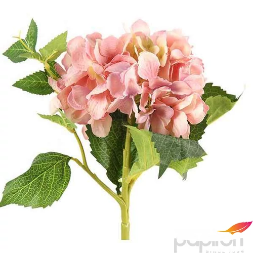 Selyemvirág művirág hortenzia Hydrangea pink 46cm Holland SDDST53