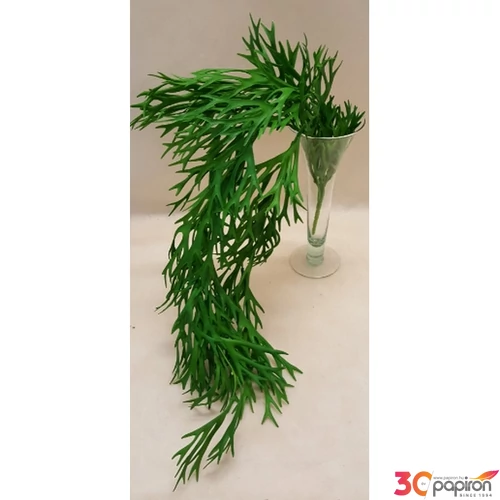 Selyemvirág - művirág futó zö agancspáfrány, 84cm