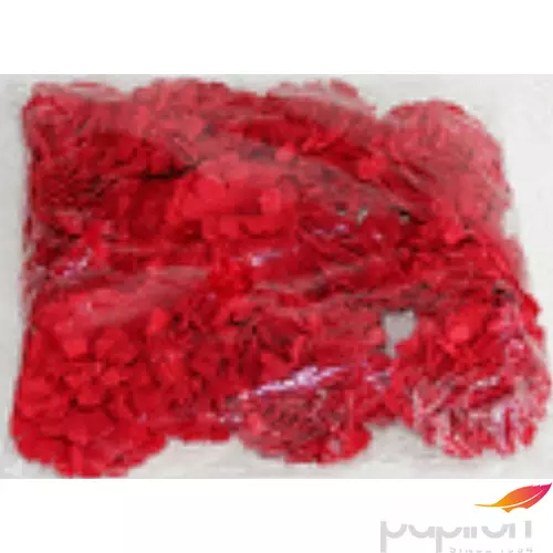 Művirág hab szegfűfej 12db/csomag piros