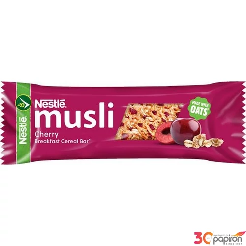Müzliszelet 35 g NESTLÉ cseresznyés