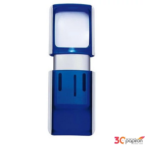 Nagyító 35x38mm LED fénnye WEDO kék