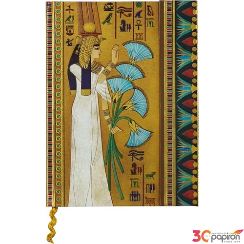 Napló Boncahier Egipto mágneszáras vonalas  - 50253 Boncahier jegyzet Napló
