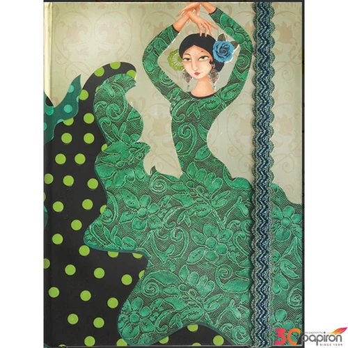 Napló Boncahier Flamenco gumipántos sima - 86523 Boncahier jegyzet Napló