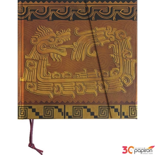 Napló Boncahier Precolombina mágneszáras vonalas - 55944 Boncahier jegyzet Napló