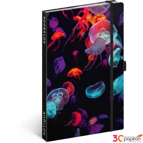 Notesz A/5 vonalas '26 5416-JF Jellyfish 13x21cm Realsystem 2026 kollekció!