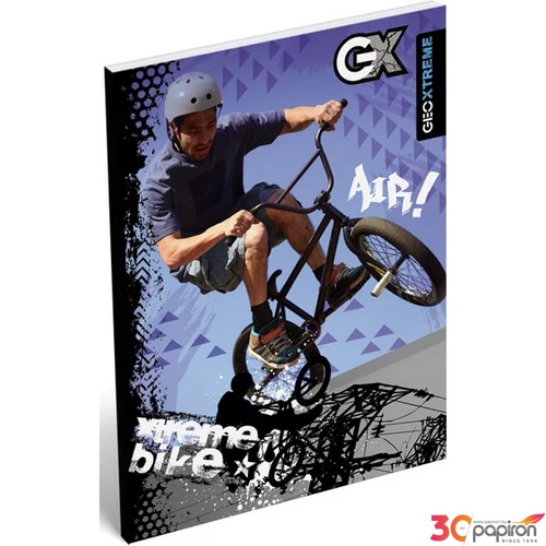 Notesz A/7 Geoxtreme papírfedeles Geo Xtreme BMX Lizzy kollekció