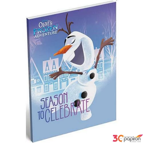 Notesz papírfedeles A/7 Frozen Jégvarázs, Frozen Season 18' Jegyzetfüzet, Lizzy kollekció