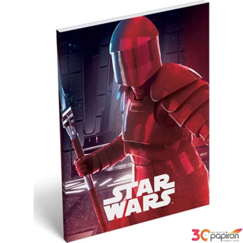 Notesz papírfedeles A/7 S.W. Star Wars 8 Guard 18' Jegyzetfüzet, Lizzy kollekció