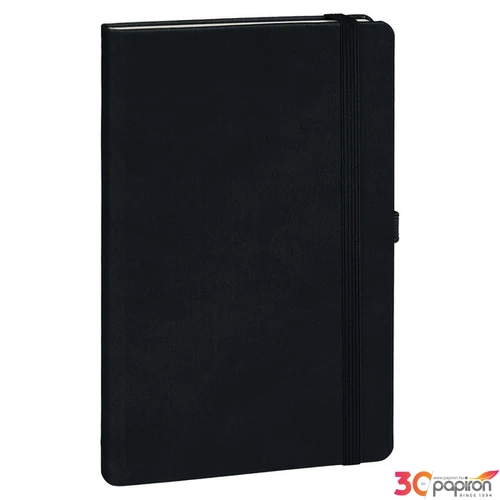 Notesz pöttyözött A5 2025 A-33206 Black Realsystem 2025 kollekció!