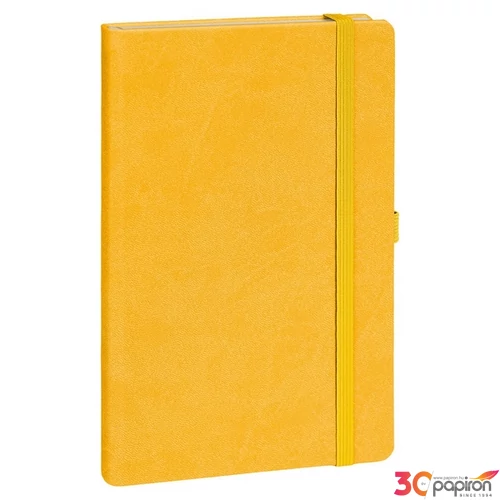 Notesz pöttyözött A5 2026 A-33238 Yellow Realsystem 2026 kollekció!