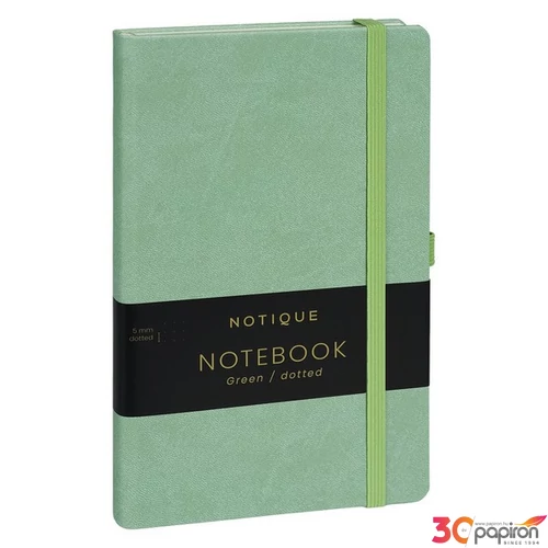 Notesz pöttyözött A5 A-33200 Green Realsystem 2026 kollekció!