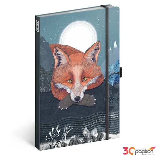 Notesz vonalas 2026 Animalium 13×21 cm Realsystem 2026 kollekció!