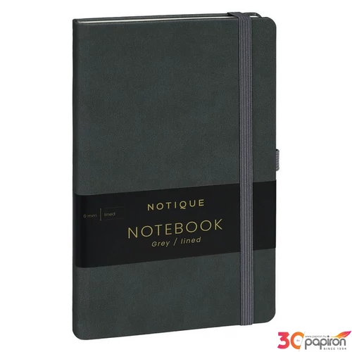 Notesz vonalas A5 A-33214 Gray Realsystem 2026 kollekció!