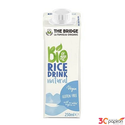Növényi ital bio dobozos 0,25 l THE BRIDGE rizs