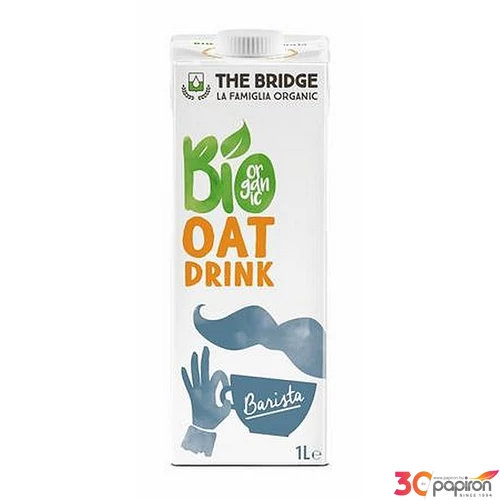 Növényi ital bio dobozos 1 l THE BRIDGE zab barista