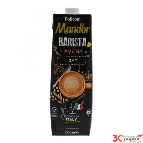 Növényi ital dobozos 1 l MAND`OR Prémium Barista zab