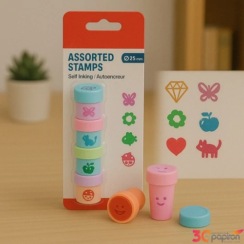 Nyomda szett 6db-os átm:2,5cm 25