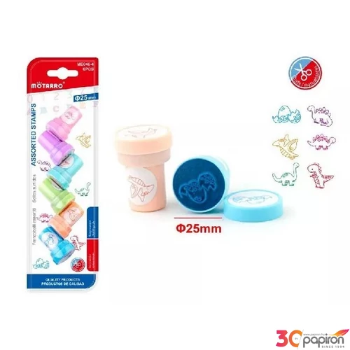 Nyomda szett 6db-os átm:2,5cm 25