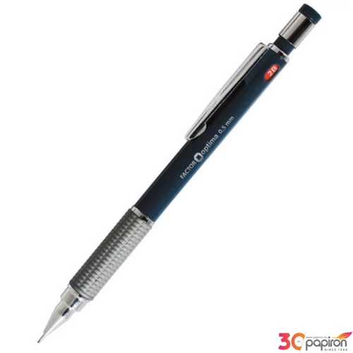 Nyomósiron 0,5 Graffo Optima kék fém hegyszerkezettel 0,5mm nyomósiron minőségi
