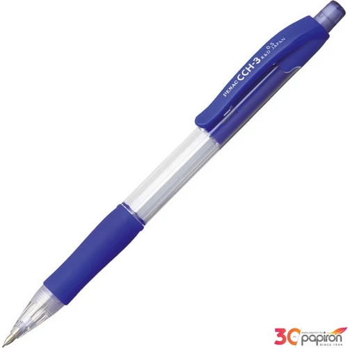 Nyomósiron 0,5 Penac CCH3 gumírozott forgórész, kék SA1701-03 0,5 mechanikus ceruza