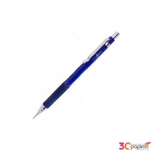 Nyomósiron 0,5 Practic Optima kék gumirozott fogóval 0,5mm nyomósiron automata szerkezettel