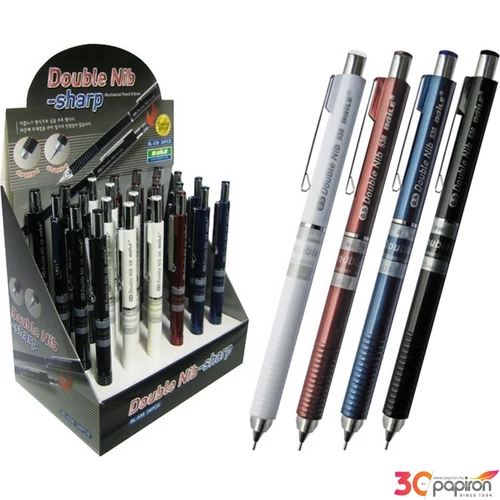Nyomósiron 0,5mm Double Nib mechanikája nyomásra jön elő BL-538