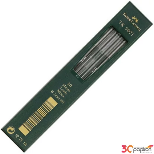 Faber-Castell töltőceruzabetét 2mm 4H 10szál/doboz 127114