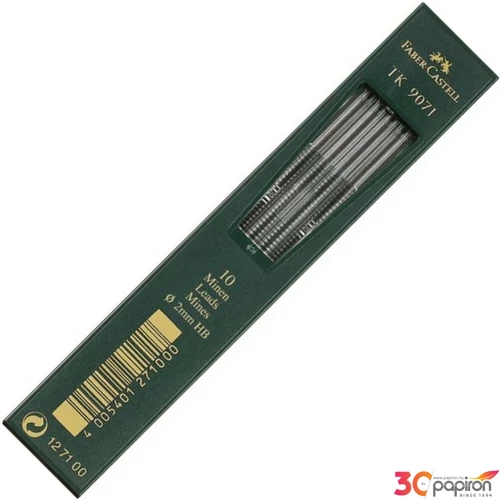 Faber-Castell töltőceruzabetét 2mm HB 10szál/doboz 127100